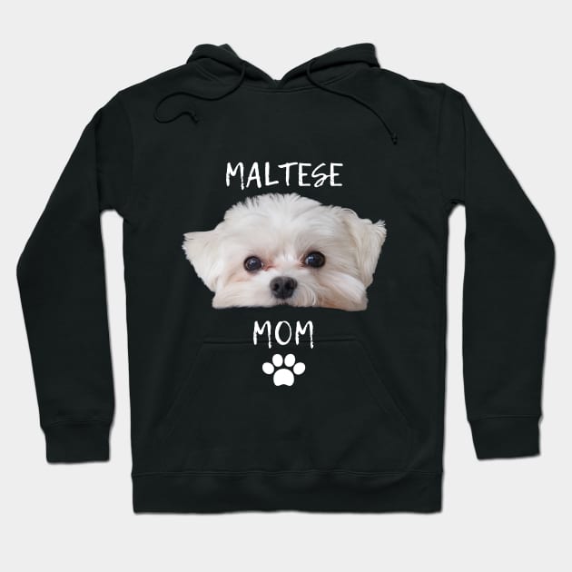 Cute T-shirt for mom of a Maltese Hoodie by jachu23_pl